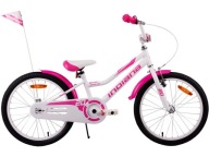 Дитячий велосипед для дівчинки INDIANA Roxy Kid 20 дюймів Білий