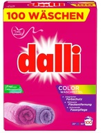 Dalli Prášok na pranie farebných tkanín 100 praní 6,5kg