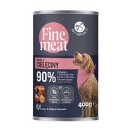 PetRepublic Fine Meat teľacie jedlo 400g pre psa