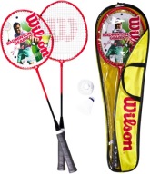 WILSON SADA NA BEDMINTON 2 RAKETY HYPER 6000 + LETKY + TAŠKA