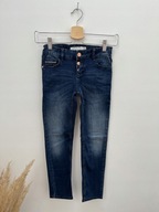 LINDEX__jeans dievčenské nohavice RÚRKY__134 9