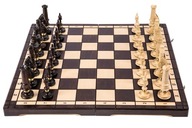 SQUARE - Drevený vyrezávaný šach ROYAL Classic