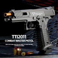 Zestaw pistoletów piankowych TTI2011 Combat Master z wyrzutem łusek dla