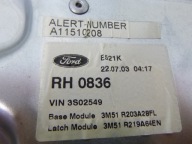 MÉCANISME VITRE AVANT FORD C-MAX C MAX 2003R.