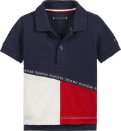 TOMMY HILFIGER Prihlasovacie polo tričko (0-3M)