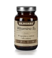 Vitamín B3 Niacín 60 kapsúl Solherbs