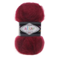 Włóczka Alize Mohair Classic 57 - bordowy