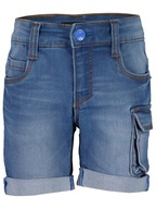 BLUE SEVEN Szorty jeansowe 840073 X Niebieski Regular Fit