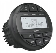 Hertz HMR 10D Radio Marine wodoodporne Bluetooth DAB MP3 do jachtu łodzi