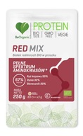 Red MIX białek roślinnych BIO 250g BeOrganic
