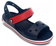 Crocs Sandały dziecięce piankowe granatowe Crocband Sandal Kids 33/34 EU