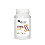 Aliness Prírodný resveratrol 250mg 60 caps.