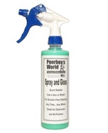 Poorboy's World Spray & Gloss 473ml quick detailer