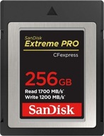 SanDisk CFexpress 256GB Extreme Pro 1700/1200 MB/s
