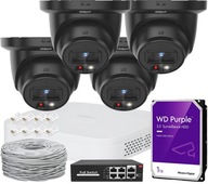 KAMERÁS MEGFIGYELŐ RENDSZER DAHUA 2x IPC-HDW2849TM-S-IL IR/LED 30M PoE RÖGZÍTŐ