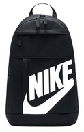 Nike Elemental plecak szkolny sportowy DWUKOMOROWY mejski czarny 21L