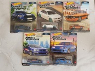 Hot Wheels 1:64 Zestaw Fast Furious Premium 2023 Mix 3 - 5 szt