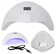 Lampa do Paznokci DUAL UV/LED 54W USB Biała