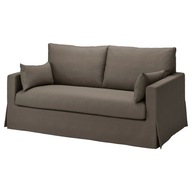 IKEA HYLTARP Sofa 2-osobowa rozkładana Gransel szarobrązowy