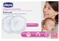 CHICCO BREAST PADS WKŁADKI LAKTACYJNE 60SZT