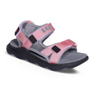 Detské sandále Lee Cooper LCW-24-34-2603 grey / pink 28 EU