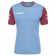 T-shirt sportowy męski HUMMEL niebieski L