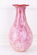 Váza MURANO Roztomilá - v ružovej farbe