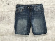 ZARA- chłopięce spodenki jeans 152