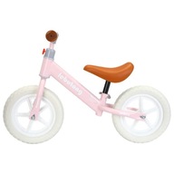 Rowerek biegowy dla dzieci jeździk dziecięcy koła 12" niebieski lub różowy