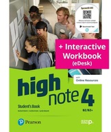 High Note 4. Student’s Book + Benchmark + kod (Interactive eBook + Interact