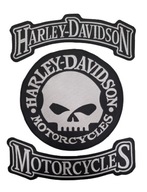 Naszywka dla Motocyklistów HARLEY DAVIDSON + łuk