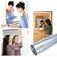 SAMOLEPICÍ ZRCADLO FÓLIE , VODĚODOLNÁ, PO CELÉ DÉLCE ZRCADLA, 200X30CM