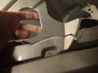 PARE CHOC AVANT FORD TRANSIT CUSTOM