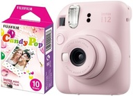 Aparat Fujifilm Instax Mini 12 różowy + wkład Candy Pop