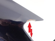 SUBARU XV 11-17 fender+moulding+support right front