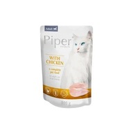 Vlhké krmivo pre mačky Piper kuracie mäso 0,1 kg