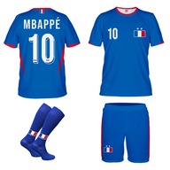 MBAPPE Francja strój komplet + getry rozm. 110