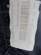 PORSCHE CAYENNE 7P5 10-14 upholstery left rear part leather