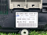 control panel air conditioning devices VOLKSWAGEN GOLF 6 5K0907044BT