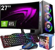 ZESTAW GAMINGOWY I7 32GB RTX 4060 8GB +MONITOR 27