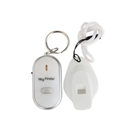 Hľadač kláves LED s píšťalkou Blikanie Pípanie Ovládanie zvuku Alarm proti strate kľúča