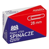 SPINACZE BIUROWE 28MM 100SZT GRAND