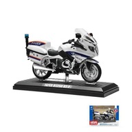 Policja White Box1: 12 BMW R1250RT Stopy Die Cast Motocykl Model zabawek Ko