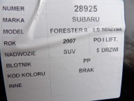 Subaru Forester II fender front right