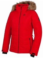 Damska kurtka narciarska HANNAH DELANEY zimowa kurtka damska 36 czerwony