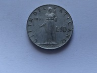 [11293] Watykan 10 lirów 1951 r. st. 2-
