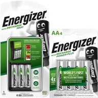 Ładowarka ENERGIZER Maxi Baterii AAA R3 AA R6 + 8x Akumulatorki AA 2000mAh