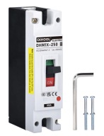 DIHOOL 200 A PV MCCB DC kapcsolószigetelő, kapcsoló, 1 pólusú, DC250