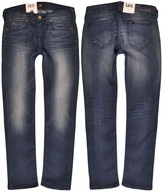 LEE spodnie BLUE jeans skinny SKY _ W8