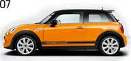 Matrica szett Mini Cooper F56/F57 oldalsó részére 07